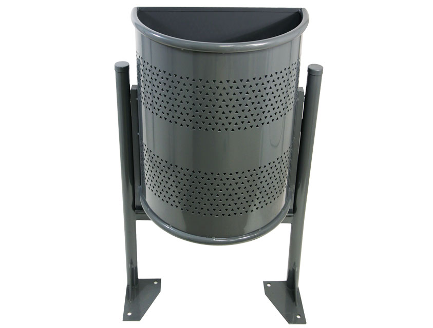 PA616M Papelera Semi-Circular