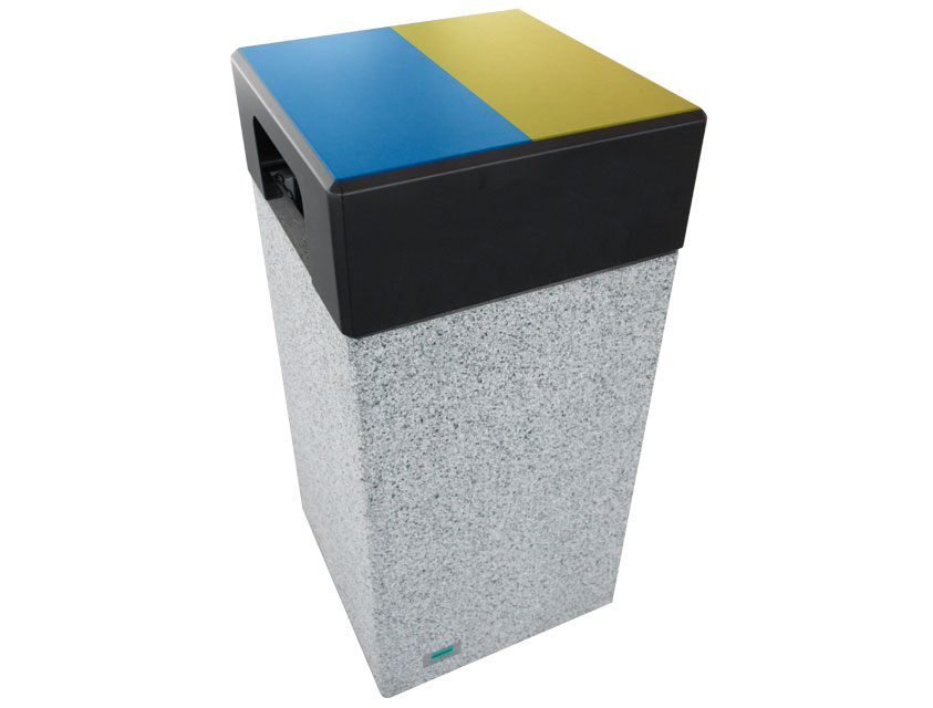 PA672S2 Papelera Kube Selectif